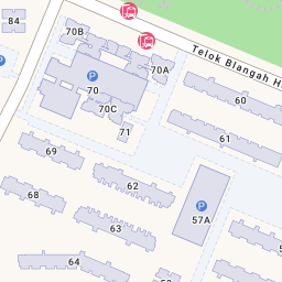 Select the map markers to navigate to your desired address.
